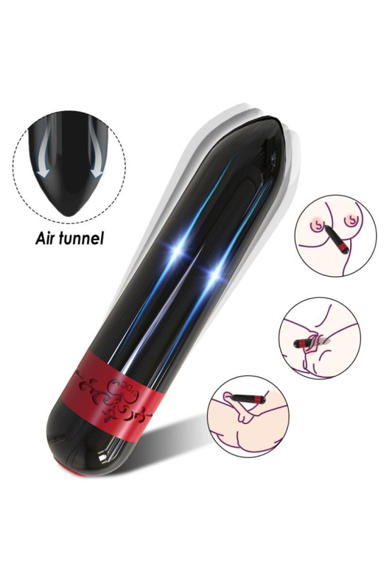 ARMONY - ROCKET VIBRATORE BULLET TELECOMANDO NERO