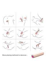 ARMONY - TESTATA VIBRATORE BULLET TELECOMANDO DORATO 2 CM X 8.8 CM