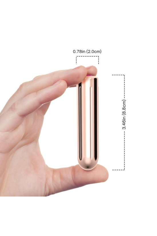 ARMONY - TESTATA VIBRATORE BULLET TELECOMANDO DORATO 2 CM X 8.8 CM