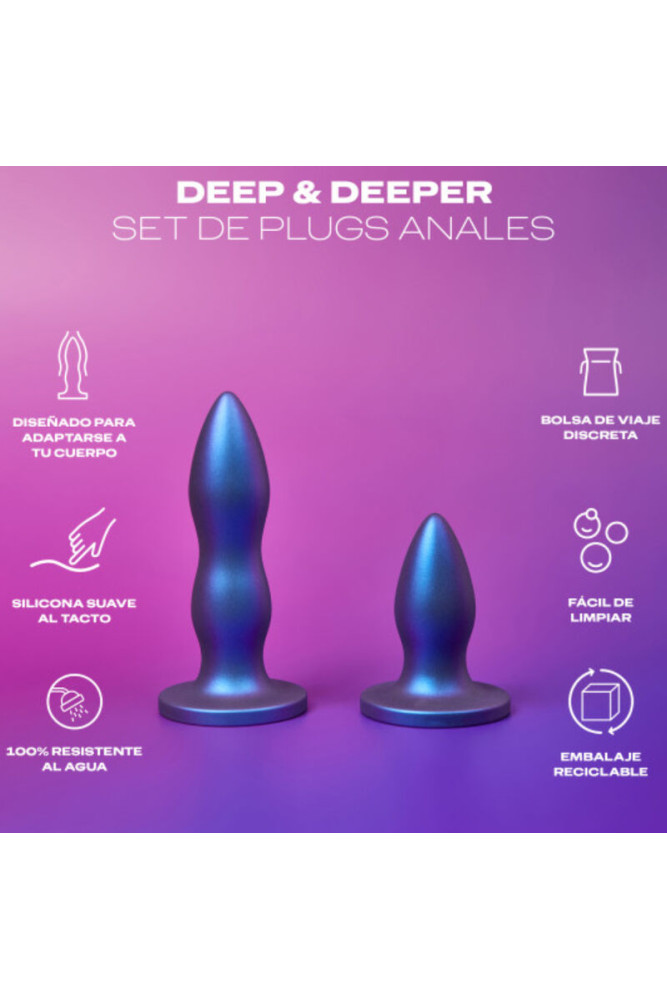 DUREX - TOY SET PLUG ANAL DEEP & DEEPER