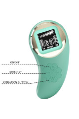 PRETTY LOVE - MINIERA DI UOVO VIBRANTE CON TELECOMANDO VERDE