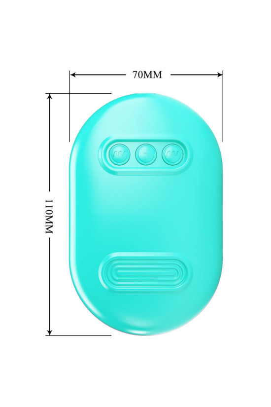 PRETTY LOVE - SCATOLA A SORPRESA PINZETTE PER ELETTROSTIMOLAZIONE BLU