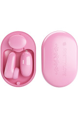 PRETTY LOVE - PROIETTILE VIBRANTE MAGIC BOX E STIMOLATORE ROSA