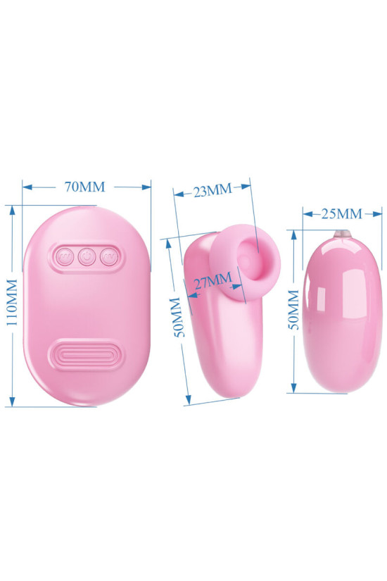 PRETTY LOVE - PROIETTILE VIBRANTE MAGIC BOX E STIMOLATORE ROSA