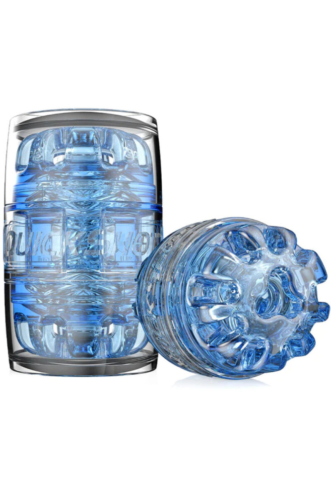 FLESHLIGHT - MASTURBATORE QUICKSHOT TURBO BLU GHIACCIO
