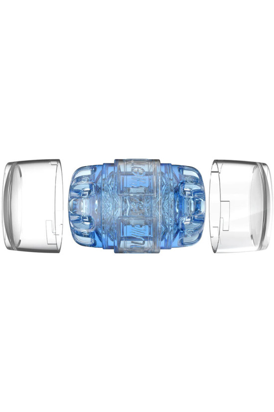 FLESHLIGHT - MASTURBATORE QUICKSHOT TURBO BLU GHIACCIO