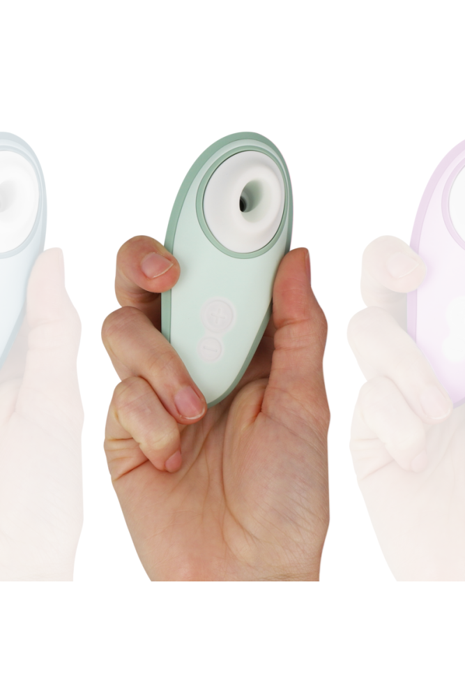 WOMANIZER - LIBERTY 2 STIMOLATORE CLITORIDEO E ASPIRAZIONE VERDE CHIARO