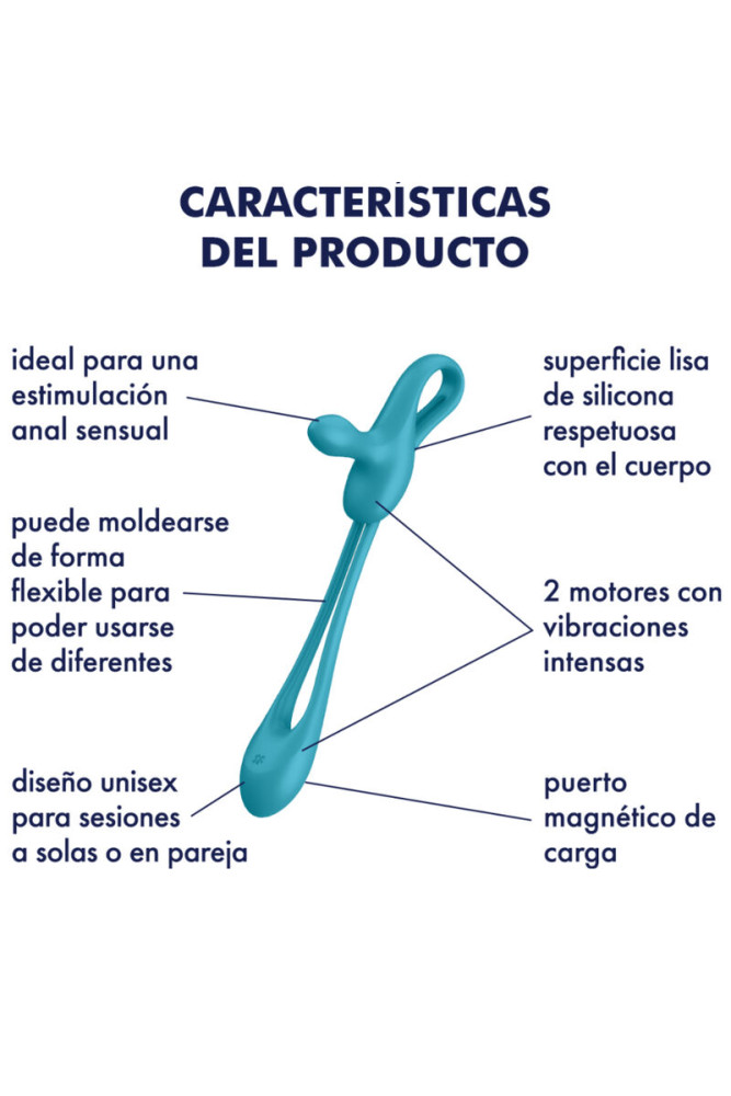 SATISFYER - PLUG & PLAY 1 MULTIVIBRATORE FLESSIBILE