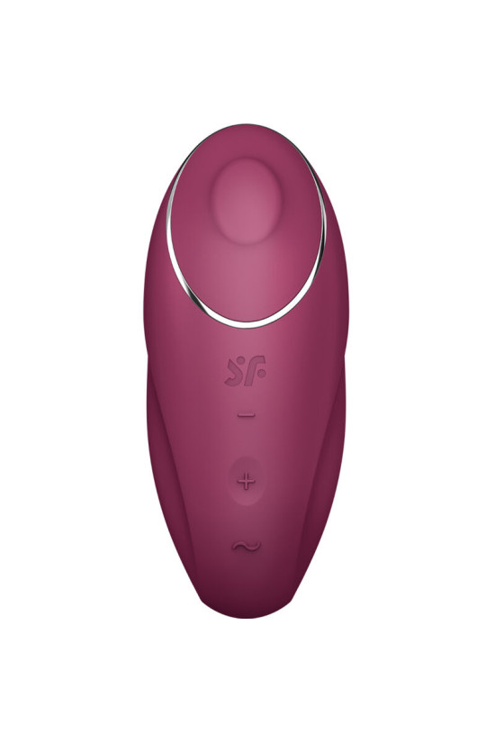 SATISFYER - TAP & CLIMAX 1 VIBRATORE LAY-ON ROSSO