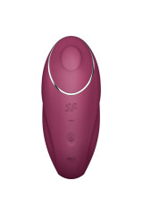SATISFYER - TAP & CLIMAX 1 VIBRATORE LAY-ON ROSSO