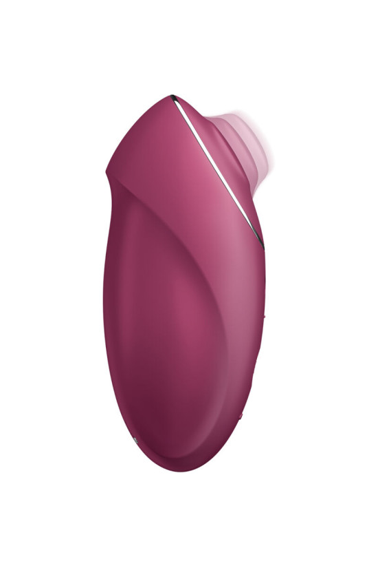 SATISFYER - TAP & CLIMAX 1 VIBRATORE LAY-ON ROSSO