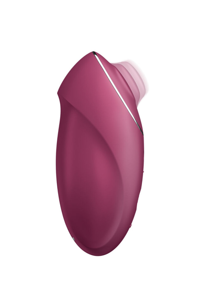 SATISFYER - TAP & CLIMAX 1 VIBRATORE LAY-ON ROSSO