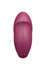 SATISFYER - TAP & CLIMAX 1 VIBRATORE LAY-ON ROSSO