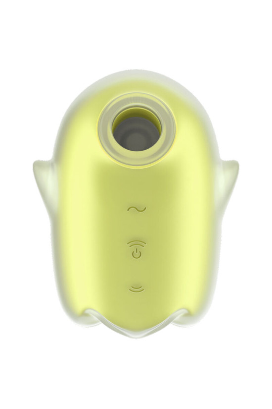 SATISFYER - GHOST AIR PULSE & VIBRATORE GIALLO