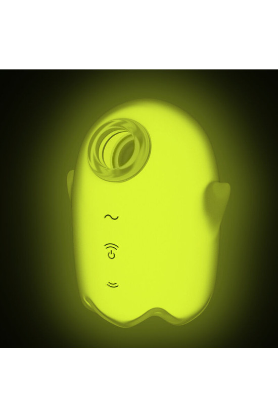 SATISFYER - GHOST AIR PULSE & VIBRATORE GIALLO