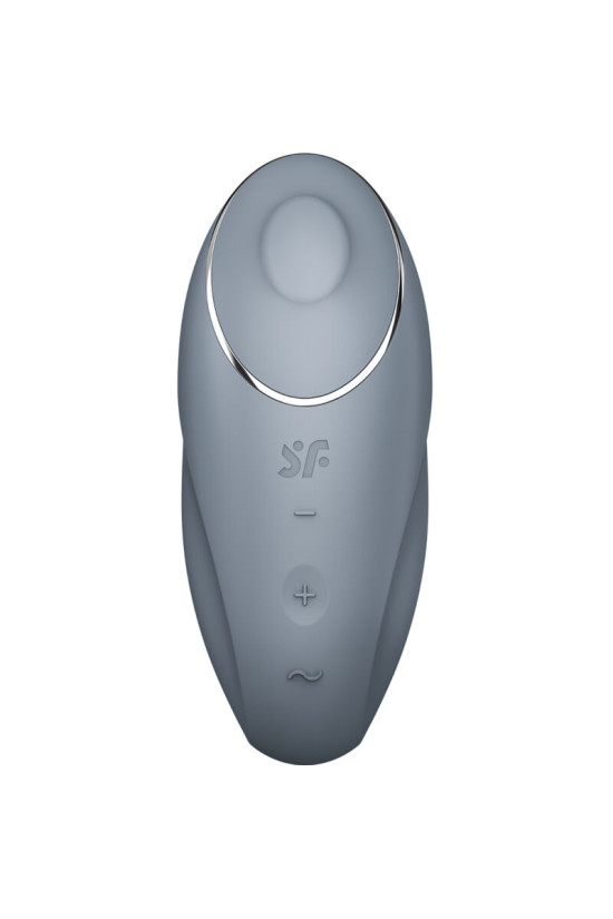 SATISFYER - TAP & CLIMAX 1 VIBRATORE LAY-ON GRIGIO