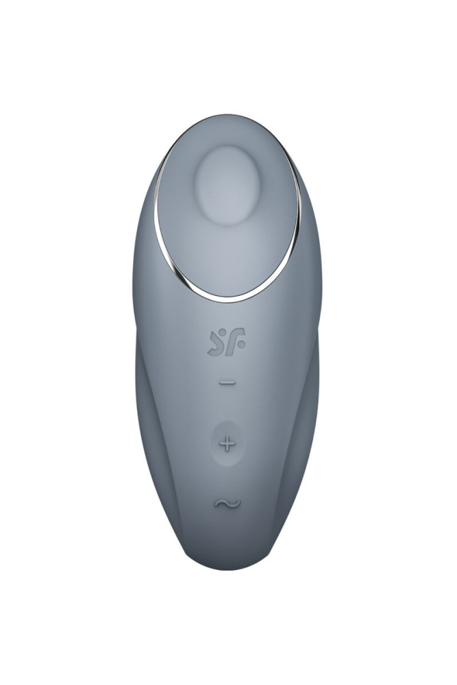 SATISFYER - TAP & CLIMAX 1 VIBRATORE LAY-ON GRIGIO
