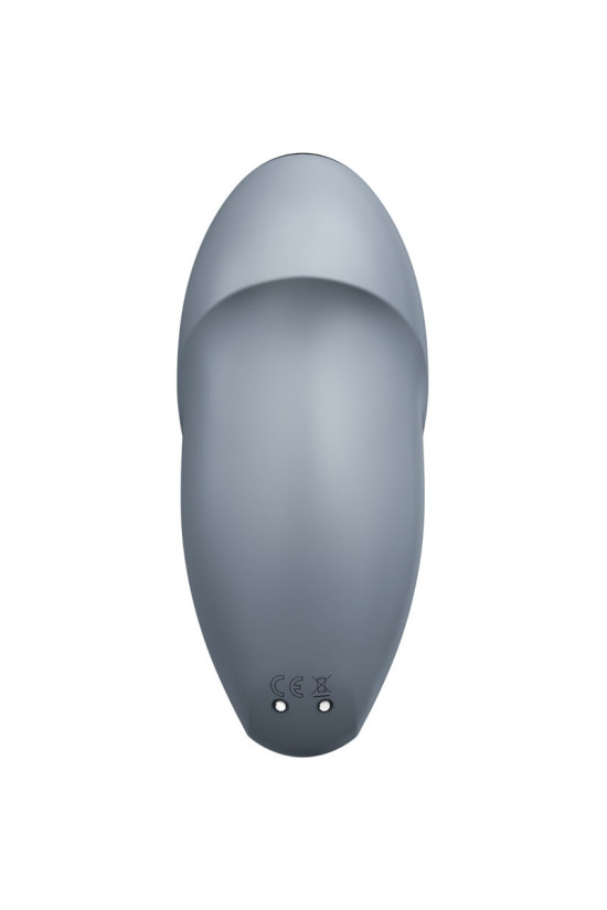 SATISFYER - TAP & CLIMAX 1 VIBRATORE LAY-ON GRIGIO