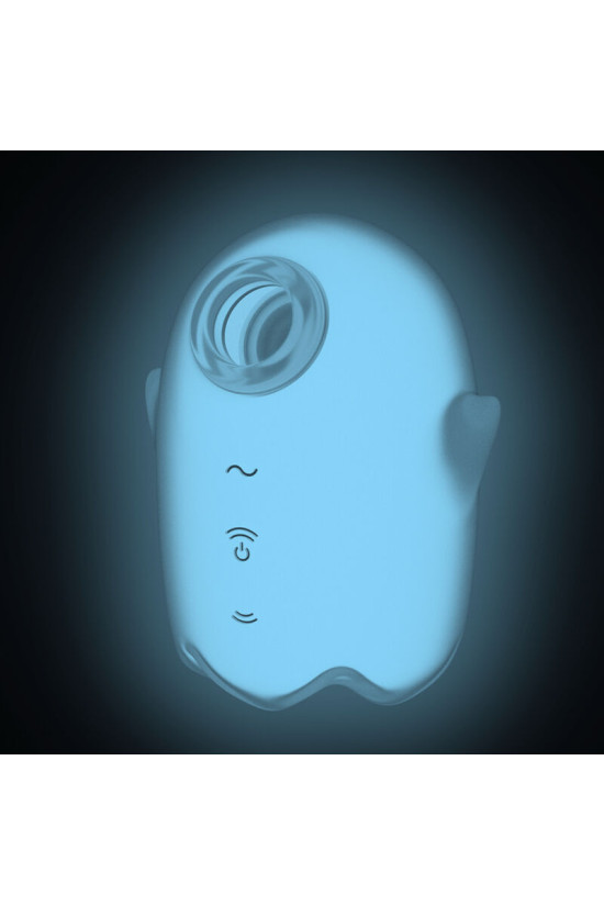 SATISFYER - GHOST AIR PULSE & VIBRATORE BIANCO