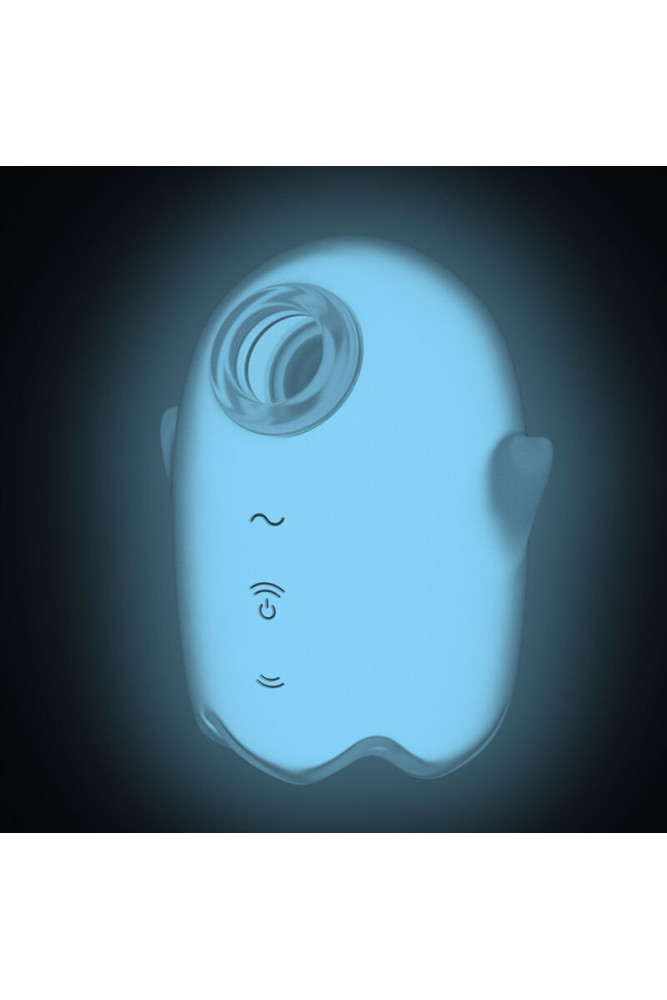 SATISFYER - GHOST AIR PULSE & VIBRATORE BIANCO