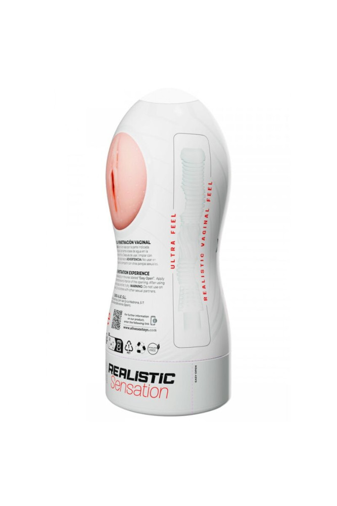 ALIVE - MASTURBADOR MASCHIO MAXI FLEX TAGLIA VAGINALE L