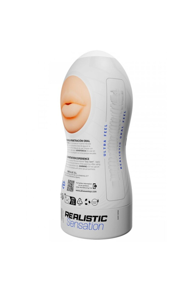 ALIVE - MASTURBADOR MASCHIO MAXI FLEX ORALE TAGLIA L