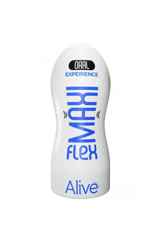 ALIVE - MASTURBADOR MASCHIO MAXI FLEX ORALE TAGLIA L
