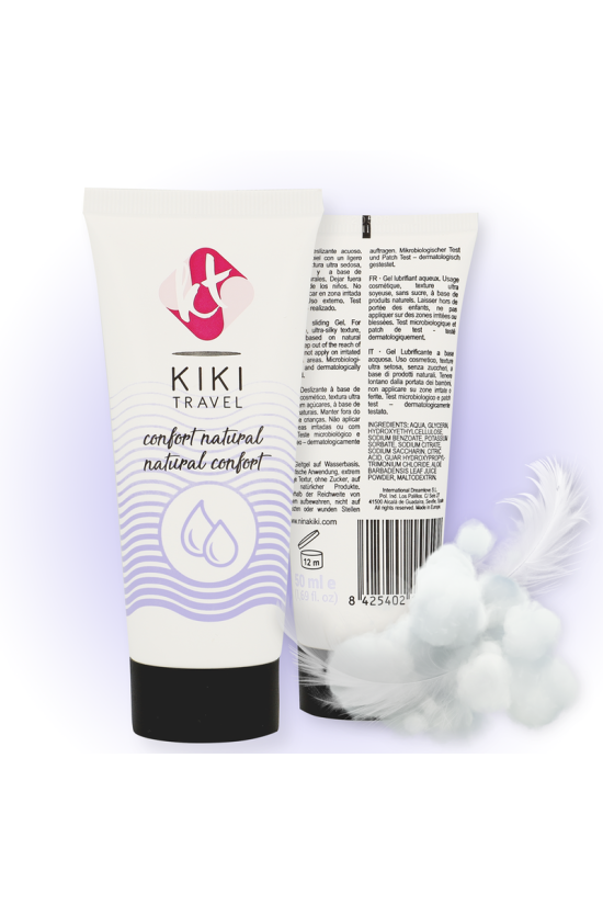 KIKÍ TRAVEL - CONFORT LUBRIFICANTE NATURALE 50 ML