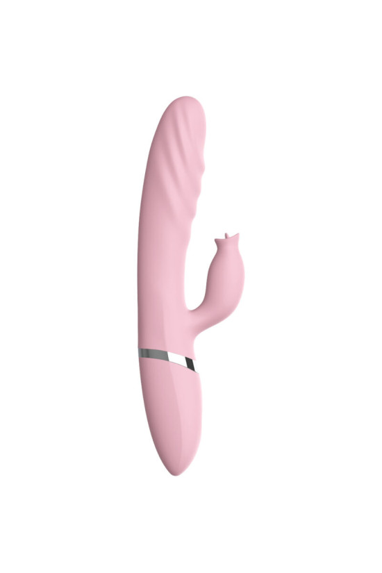 ARMONY - VIBRATORE E SPINTA CON LINGUA ROSA EFFETTO CALORE
