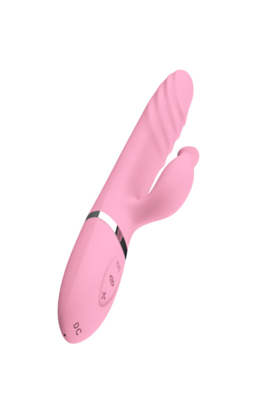 ARMONY - VIBRATORE E SPINTA CON LINGUA ROSA EFFETTO CALORE