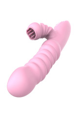 ARMONY - VIBRATORE MULTIFUNZIONE CON LINGUA STIMOLANTE EFFETTO CALORE ROSA