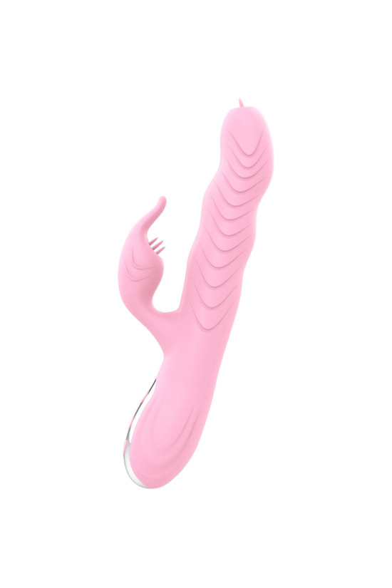 ARMONY - VIBRATORE MARCIA E SPINTA DOPPIA LINGUA EFFETTO CALORE ROSA