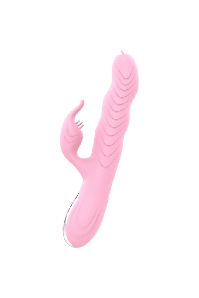 ARMONY - VIBRATORE MARCIA E SPINTA DOPPIA LINGUA EFFETTO CALORE ROSA