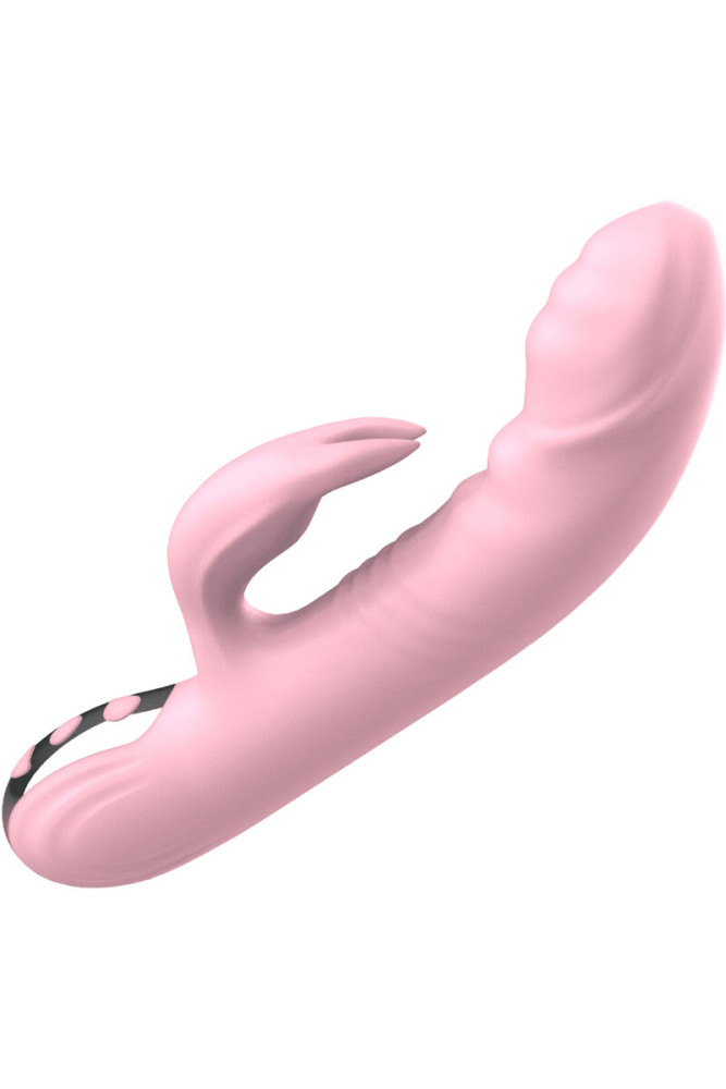 ARMONY - VIBRATORE COMPLETAMENTE FINGER RABBIT ROSA EFFETTO CALORE