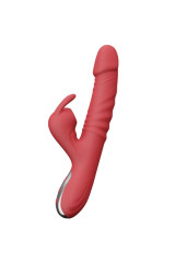 ARMONY - VIBRATORE A SUCCHIO E ASPIRAZIONE CONIGLIO BORDEAUX