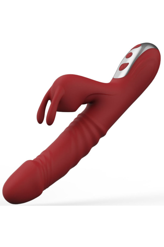 ARMONY - VIBRATORE A SUCCHIO E ASPIRAZIONE CONIGLIO BORDEAUX