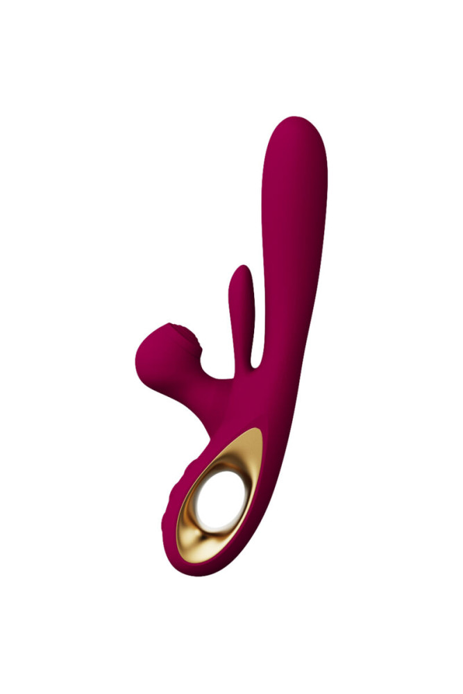 ARMONY - VIBRATORE IMPACT SWING E DOPPIO STIMOLATORE MODELLO 1 BORDEAUX