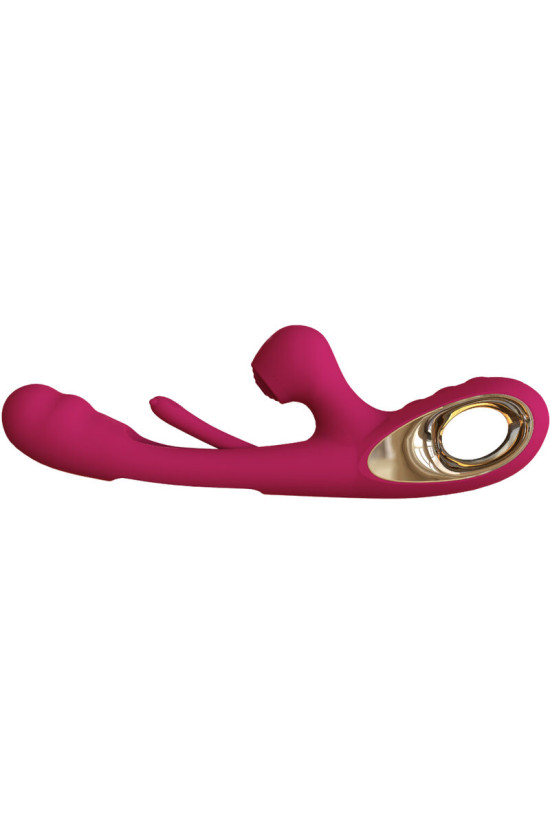 ARMONY - VIBRATORE IMPACT SWING E DOPPIO STIMOLATORE MODELLO 2 BORDEAUX