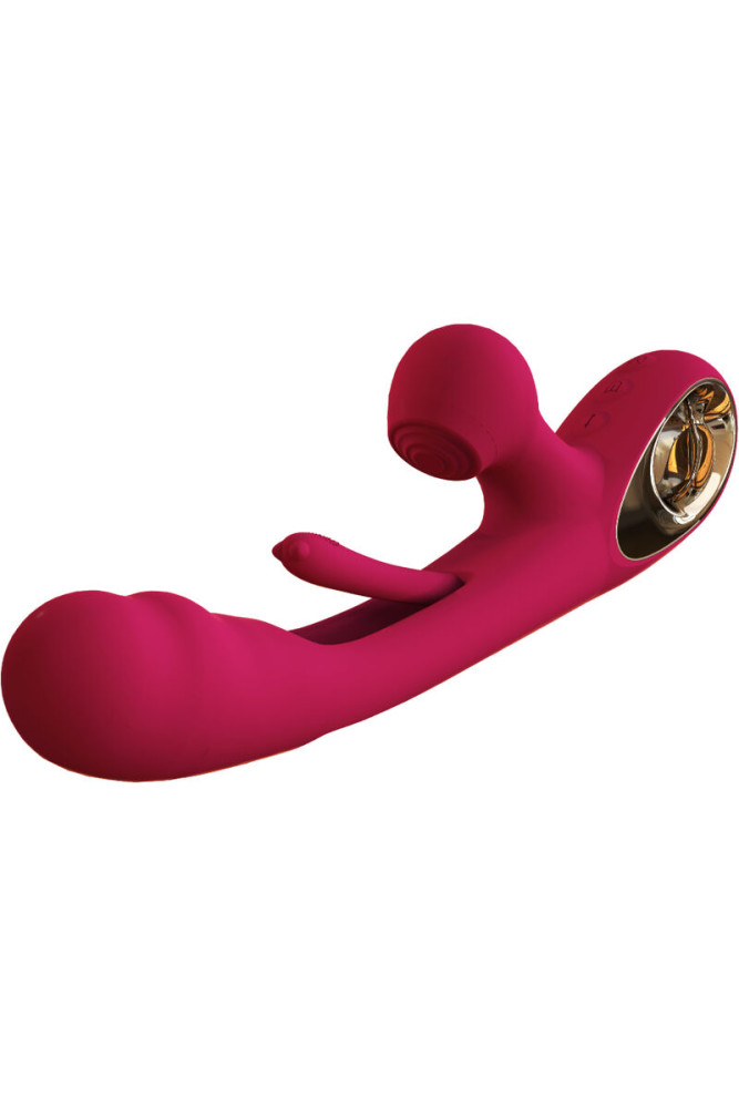 ARMONY - VIBRATORE IMPACT SWING E DOPPIO STIMOLATORE MODELLO 2 BORDEAUX