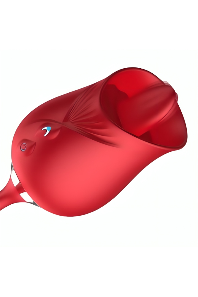 ARMONY - VIBRATORE DI FIORI DELIZIOSI E BUMPING CON LINGUA ROSSA