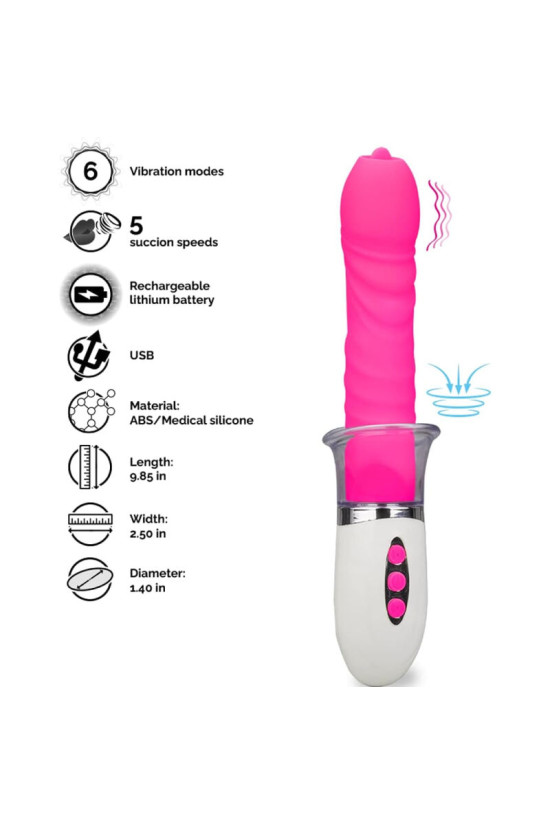 ARMONY - VIBRATORE LIBERTY E SPINTA CON LINGUA