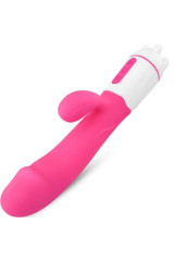 ARMONY - VIBRATORE HAPPY E STIMOLATORE FUCSIA RICARICABILE