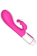 ARMONY - HAPPY VIBRATORE E STIMOLATORE CONIGLIO FUCSIA