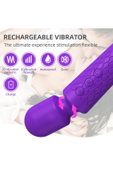 ARMONY - MASSAGGIATORE E VIBRATORE VIOLA