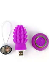 ARMONY - TELECOMANDO OCTOPUS CACTUS UOVO VIBRANTE VIOLA
