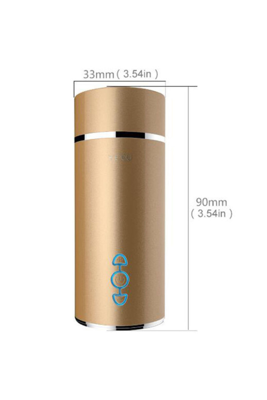 ARMONY - MASTURBATORE VIBRATORE VAGINA DORATO