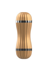 ARMONY - BEVIS DOPPIO MASTURBATORE VAGINA E BOCCA SENZA VIBRAZIONE ORO