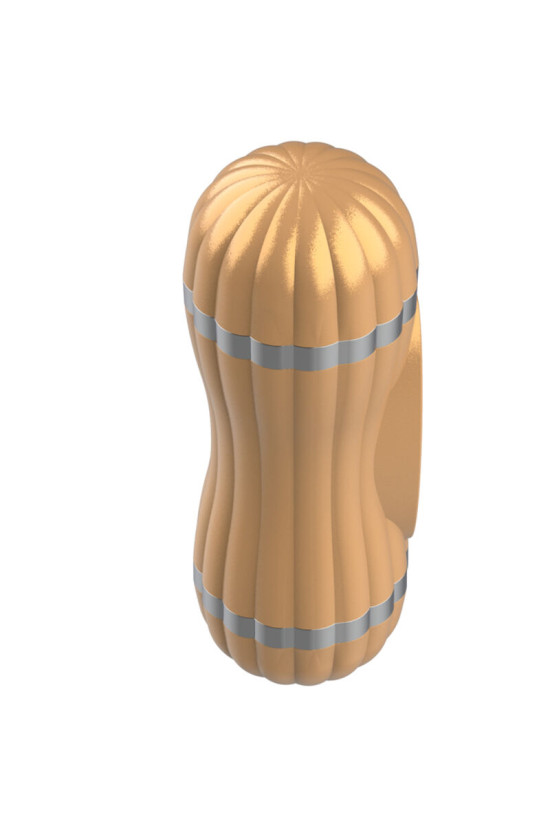 ARMONY - BEVIS DOPPIO MASTURBATORE VAGINA E BOCCA SENZA VIBRAZIONE ORO