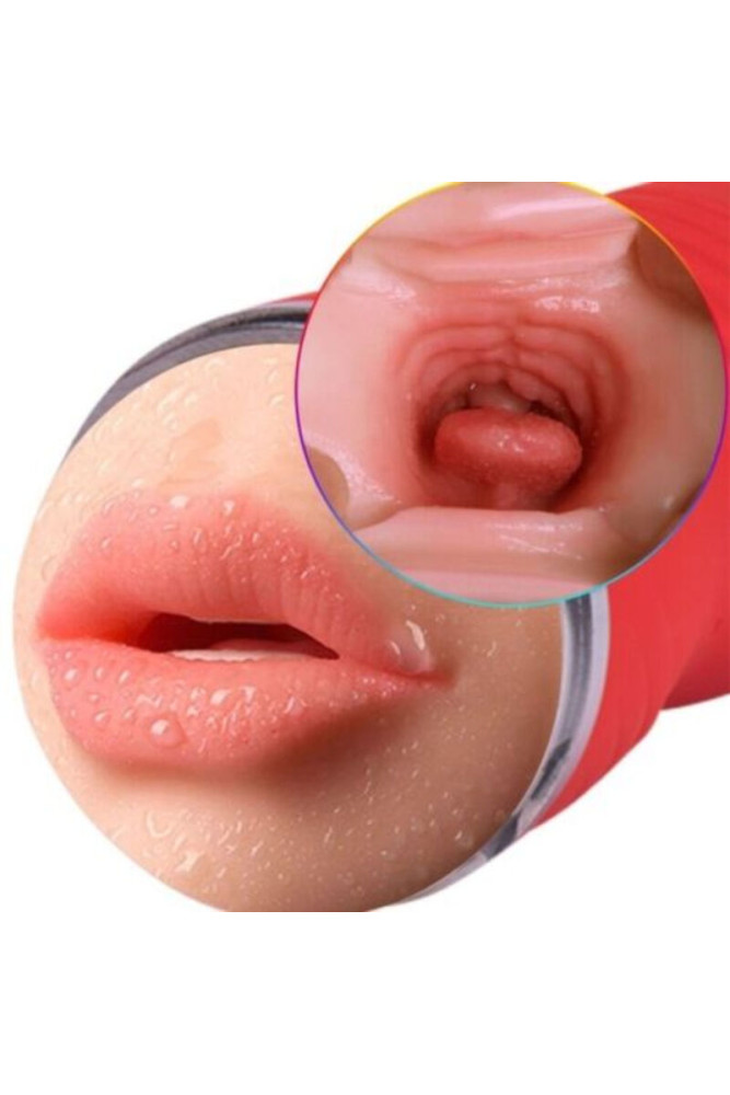 ARMONY - MASTURBATORE ROSSO DOPPIA VAGINA E BOCCA