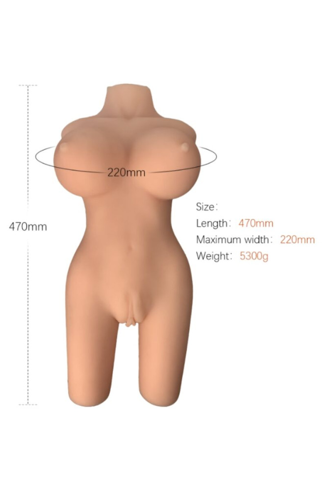 ARMONY - MODELLO REALISTICO DI TORSO FEMMINILE 6